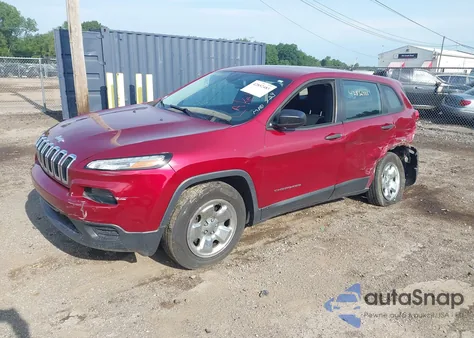 2014 Jeep Cherokee Sport from USA, damaged, VIN 1C4PJMAB5EW187694